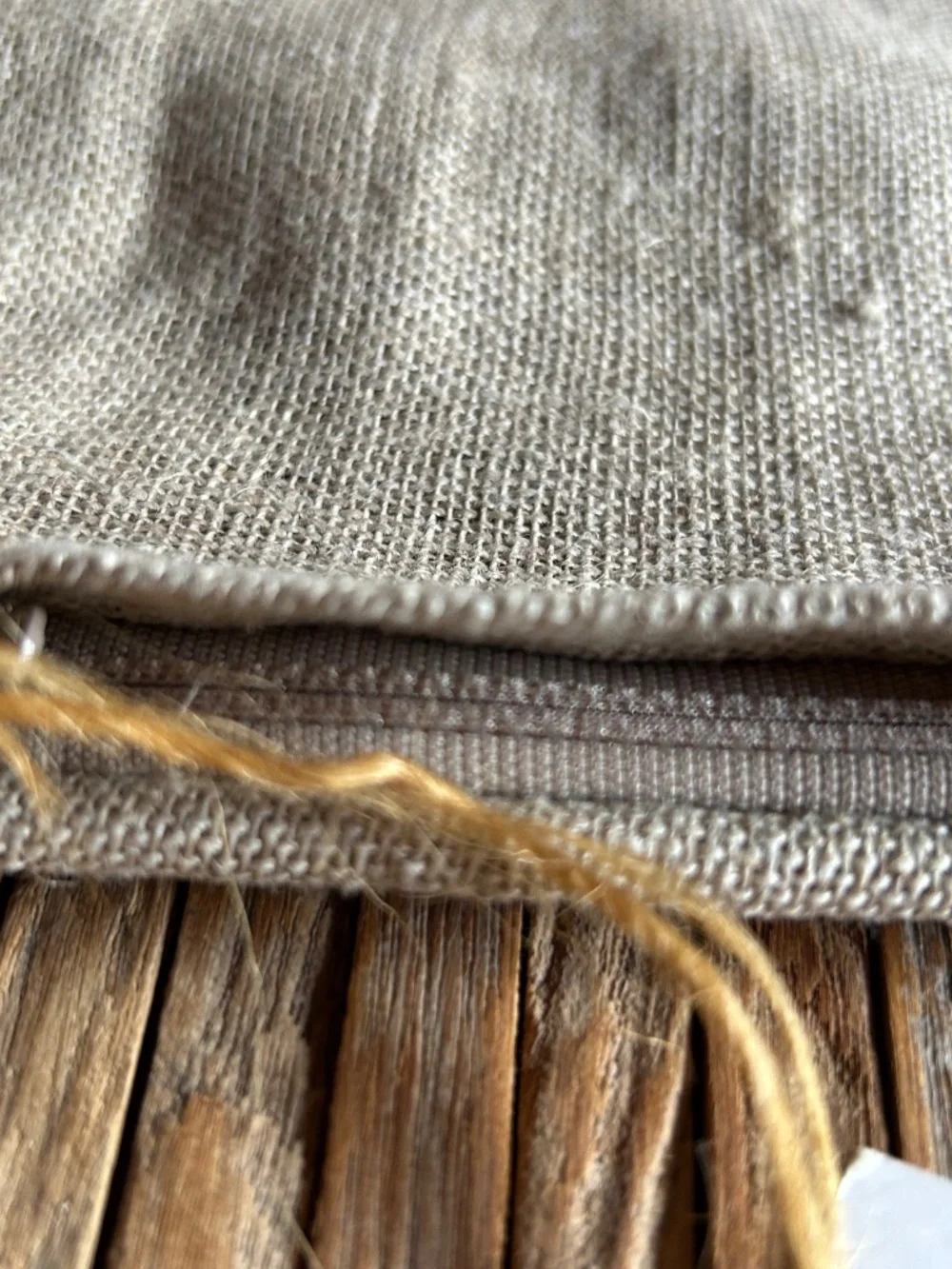 Vagabond vintage small linen pillow cover